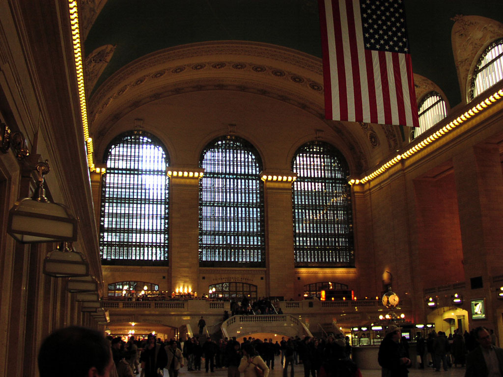 Grand Central Terminal, view of interior