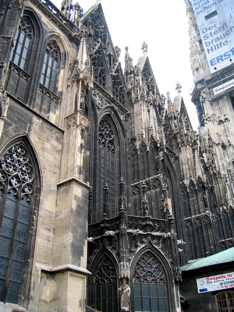 Stephansdom - Exterior walls