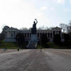 The Ruhmeshalle (Hall of Fame) above Theresienwiese, home of Oktoberfest