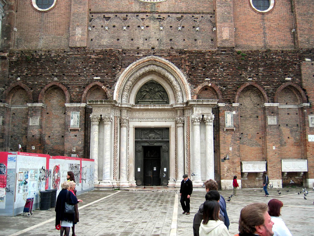 Entrance to a church