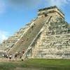 Closeup of El Castillo reveals how steep it is!