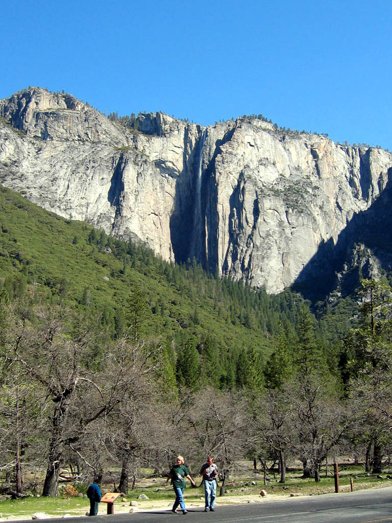 Ribbon Falls (491m tall)
