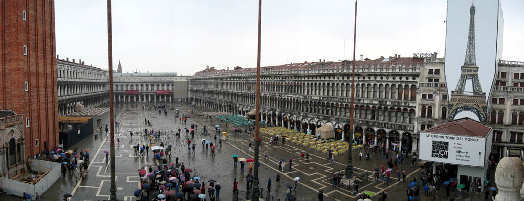 Piazza San Marco - panorama from Basilica di San Marco balcony