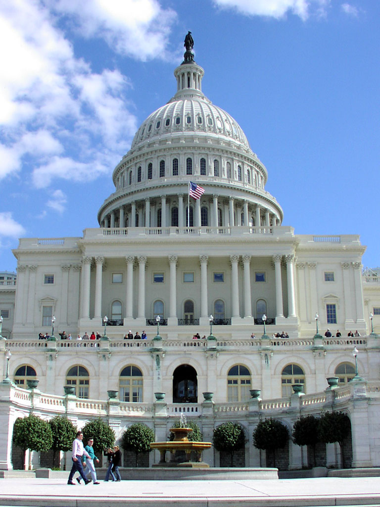 U.S. Capitol Building, view from main steps