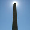 Washington Monument - Obscuring the sun