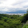 Kyomizu-dera - Downtown Kyoto from a temple veranda