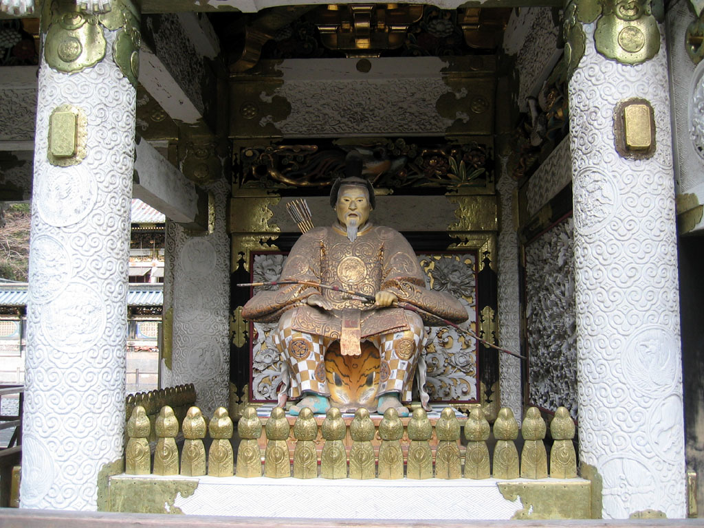 Toshogu Shrine - The Yomeimon Gate, elaborate sculpture work