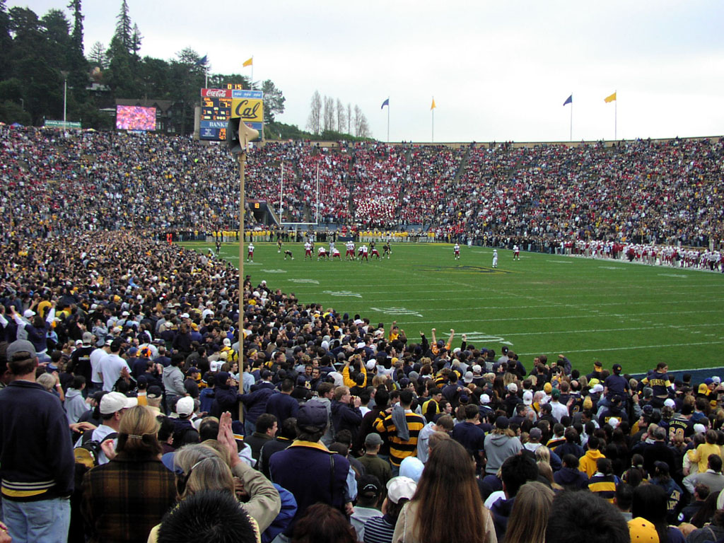 The Big Game - With victory imminent, Cal fans want on the field