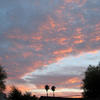 San Jose Sunset - The colors pick up as the marine layer spills into the valley