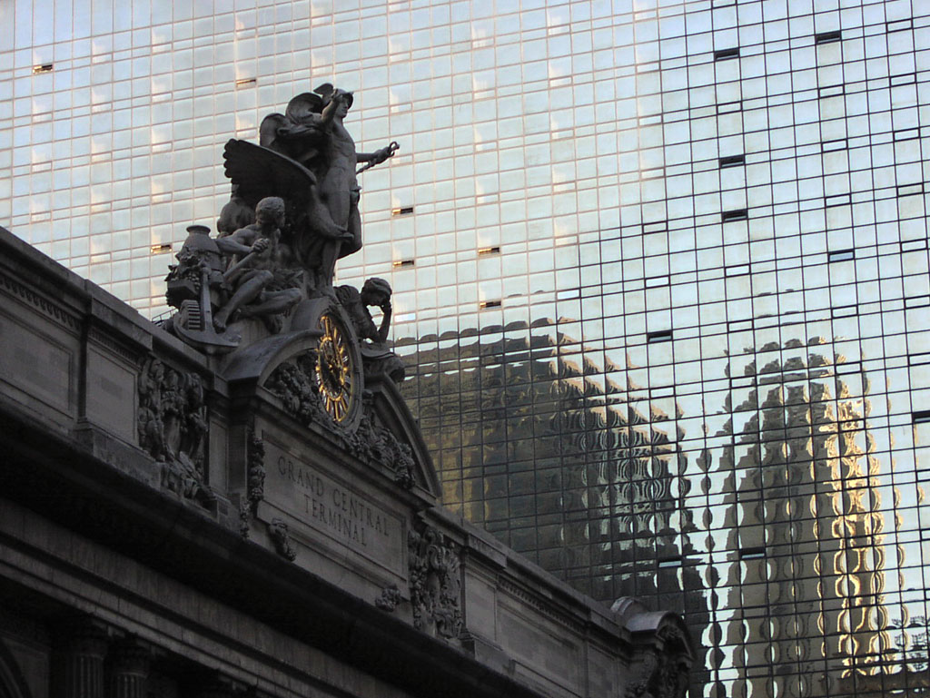 Grand Central Terminal, details along frieze