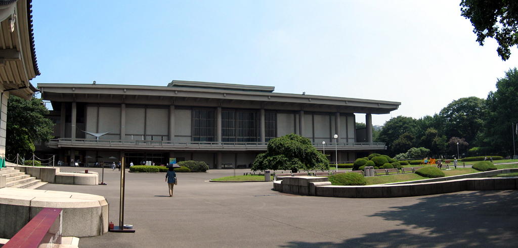 Tokyo National Museum - Panorama of Toyokan Building (Asian gallery)