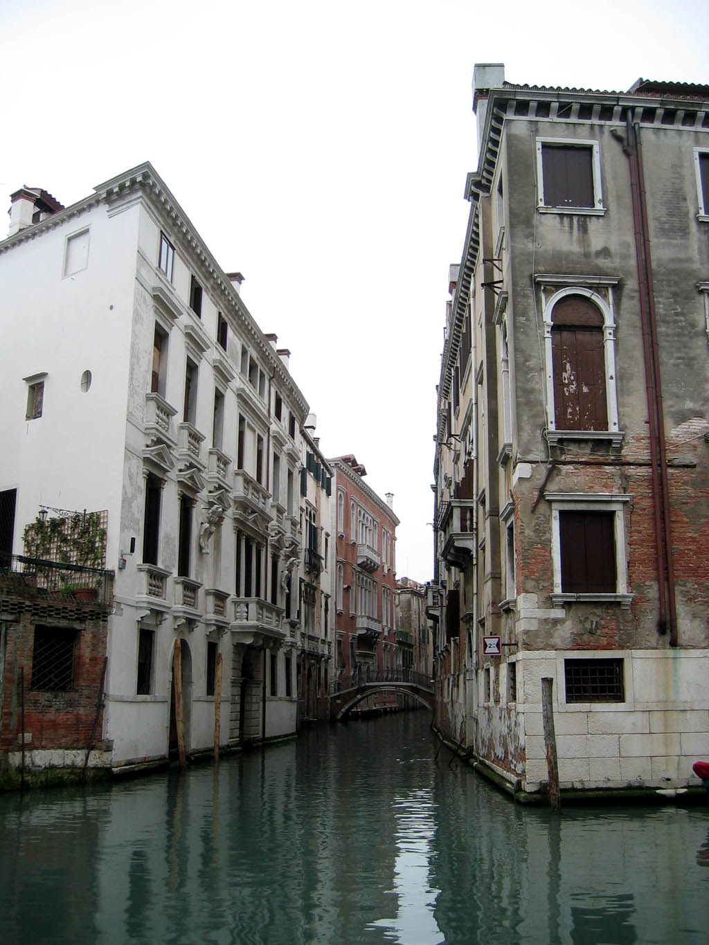 Buildings along a canal