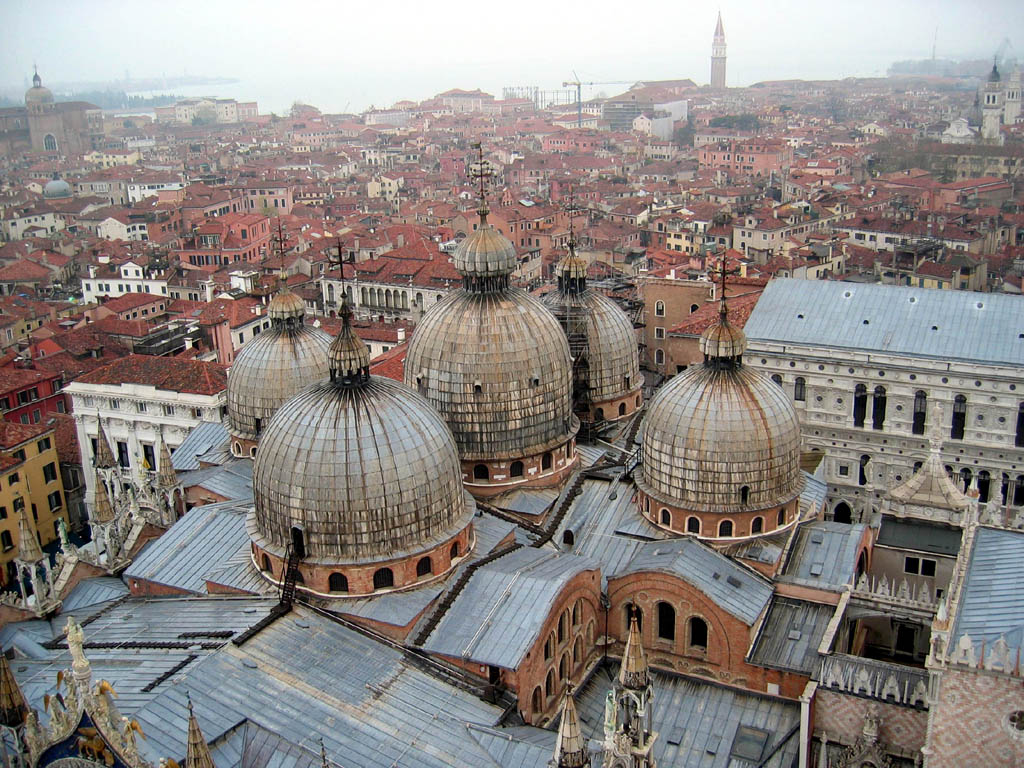 Basilica di San Marco, view from St. Mark's Campanile