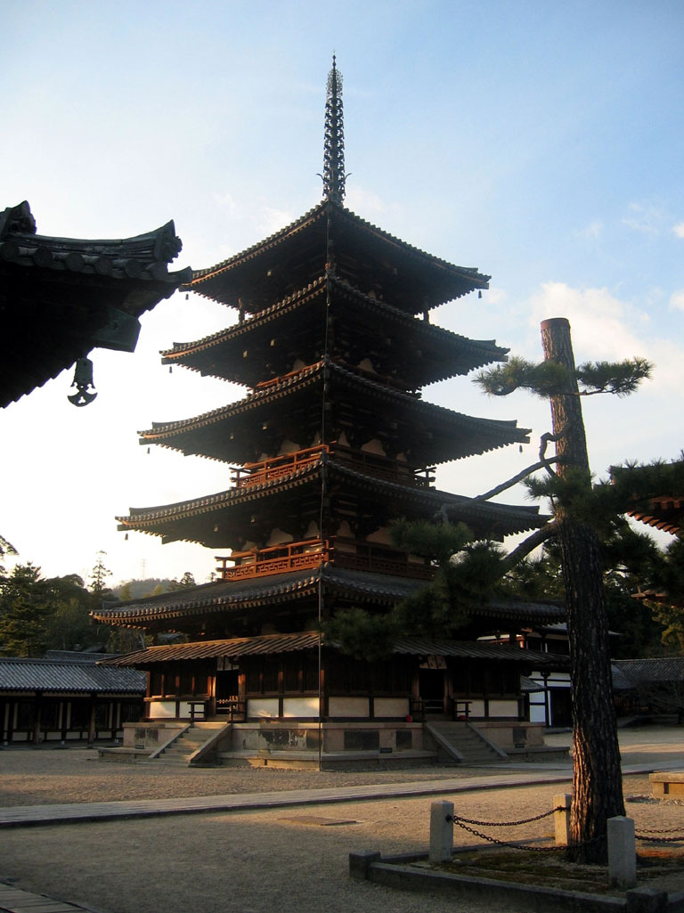 Horyuji Western Precinct - Gojunoto (5 Story Pagoda)