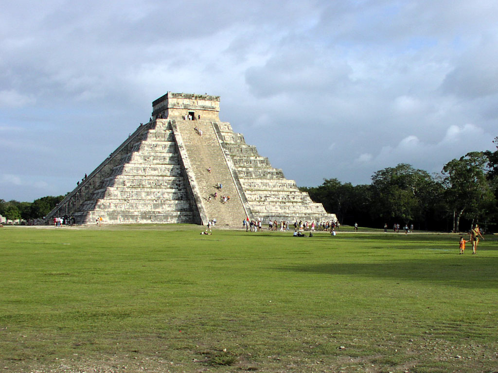 Temple of Kukalkan (aka El Castillo), the main pyramid