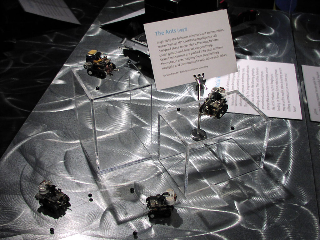 "The Ants", tiny robots from MIT's Artificial Intelligence Lab