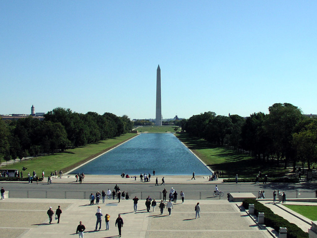 Washington Monument - View from Lincoln Memorial