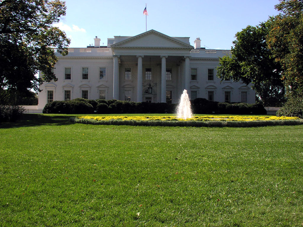 The White House - View from front lawn