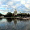 U.S. Capitol Building - Panorama from across Capitol Reflecting Pool