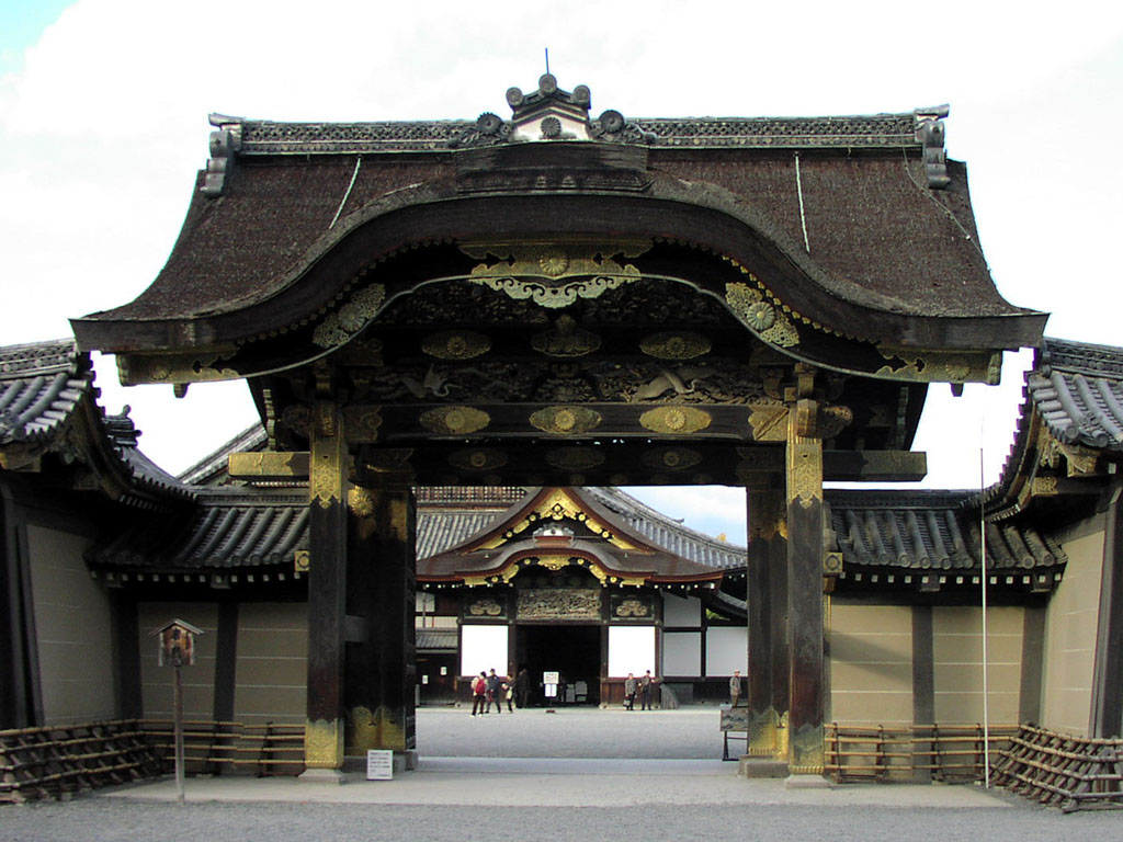 Nijo-jo Castle - Kara-mon, main gate to Ninomaru Palace