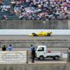 Indy 300 - The #4 roars down the straightaway