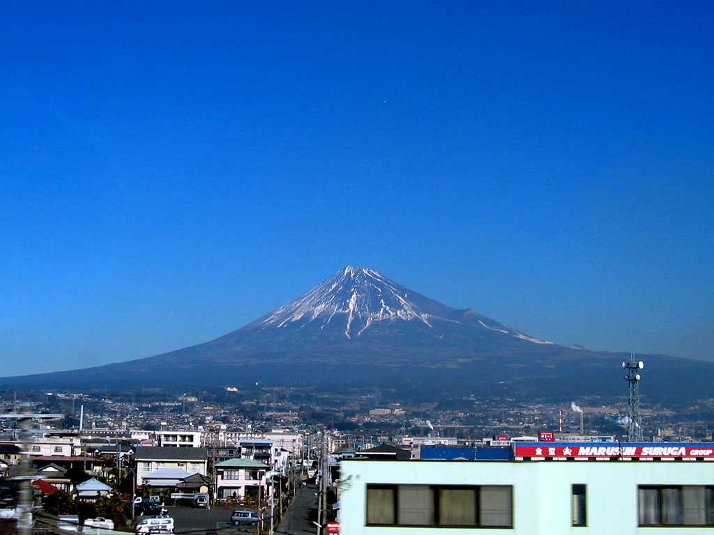 Mt. Fuji - view from Shinkansen