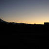 The 5,426m active volcano Popocatepetl smokes at dawn